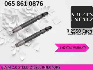 Gwm 2.0 Steed Diesel Injectors For Sale Or Recon