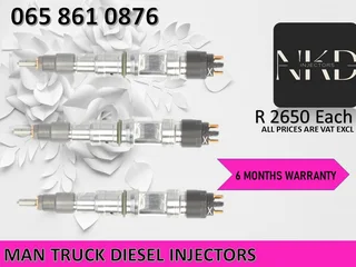 Man Truck Diesel Injectors For Sale Or Recon