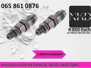 Hyundai H100 Diesel Injectors For Sale Or Recon