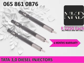 Tata 3.0 Diesel Injectors For Sale Or Recon
