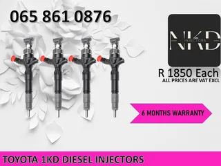Toyota 1kd Diesel Injectors For Sale Or To Recon