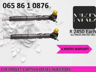 Chevrolet Captiva Diesel Injectors For Sale Or Recon