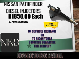 Nissan Pathfinder Diesel Injectors For Sale Or Recon