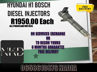 Hyundai H1 Diesel Injectors For Sale Or Recon