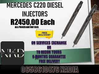 Mercedes C220 Diesel Injectors For Sale Or Recon