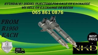 Hyundai H1 Diesel Injectors For Sale Or Recon