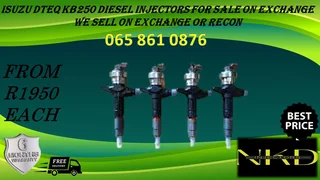 Isuzu Dteq Kb250 Diesel Injectors For Sale Or Recon
