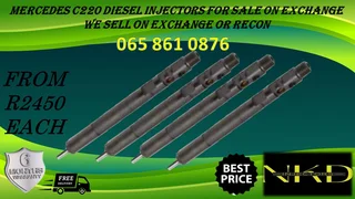 Mercedes C220 Diesel Injectors For Sale Or Recon