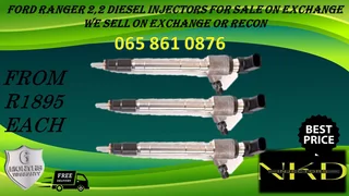 Ford Ranger 2.2 Diesel Injectors For Sale Or Recon