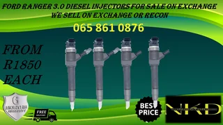 Ford Ranger 3.0 Diesel Injectors For Sale Or Recon