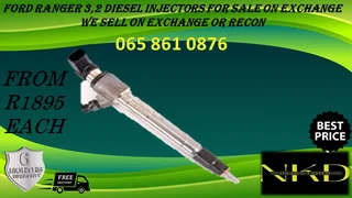 Ford Ranger 3.2 Diesel Injectors For Sale Or Recon