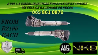 Audi 1.6 Diesel Injectors For Sale Or Recon