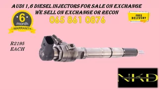 Audi 1.6 Diesel Injectors For Sale On Exchange