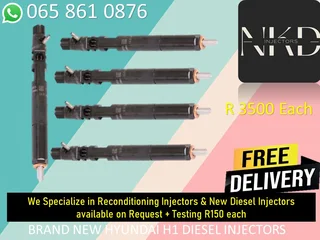 New Hyundai H1 Diesel Injectors For Sale Nationwide