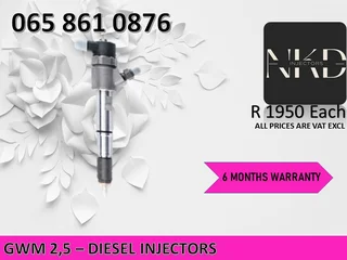 Gwm 2.5 Diesel Injectors For Sale Nationwide