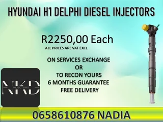 Hyundai H1 Diesel Injectors For Sale Nationwide