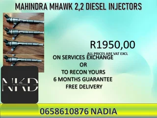 Mahindra Mhawk 2.2 Diesel Injectors For Sale Nationwide