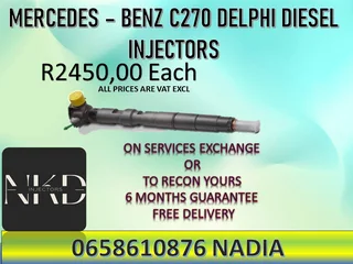 Mercedes C270 Diesel Injectors For Sale Nationwide