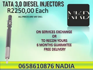 Tata 3.0 Diesel Injectors For Sale Nationwide