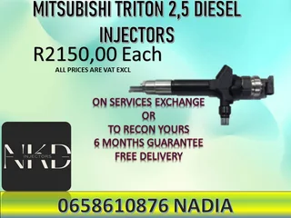 Mitsubishi Triton 2.5 Diesel Injectors For Sale Nationwide