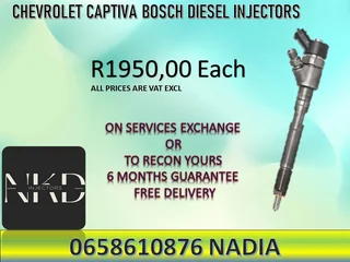 Chevrolet Captiva Diesel Injectors For Sale Nationwide