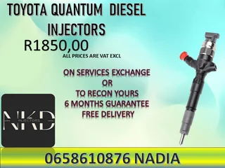 Toyota Quantum Diesel Injectors For Sale Nationwide