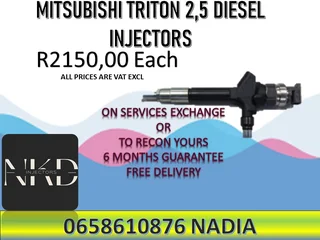 Mitsubishi Triton 2.5 Diesel Injectors For Sale Nationwide