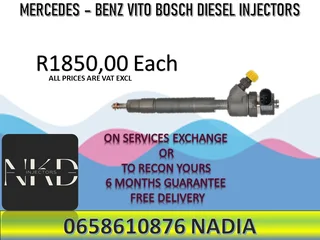 Mercedes Benz Vito Diesel Injectors For Sale Nationwide