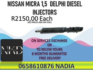 Nissan Micra 1.5 Diesel Injectors For Sale Nationwide