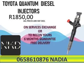 Toyota Quantum Diesel Injectors For Sale Nationwide