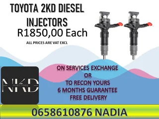 Toyota 2kd Diesel Injectors For Sale Nationwide