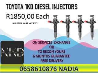 Toyota 1kd Diesel Injectors For Sale Nationwide