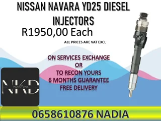 Nissan Navara Yd25 Diesel Injectors For Sale Nationwide