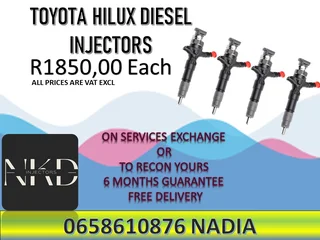 Toyota Hilux Diesel Injectors For Sale Nationwide