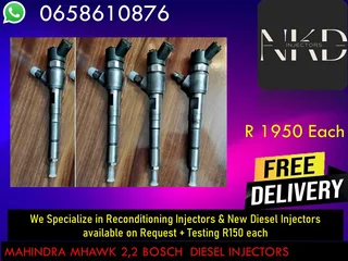 Mahindra Mhawk 2.2 Diesel Injectors For Sale Or Recon