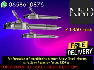 Ford Everest (bt50) Diesel Injectors For Sale Or Recon