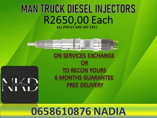 Man Truck Diesel Injectors For Sale With Warranty