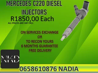 Mercedes C220 Diesel Injectors For Sale Or Recon