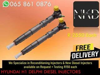 Hyundai H1 Diesel Injectors For Sale With Warranty