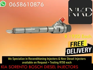 Kia Sorento Diesel Injectors For Sale Or Recon