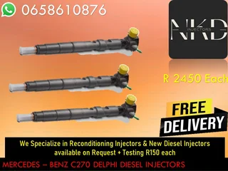 Mercedes C270 Diesel Injectors For Sale Or Recon