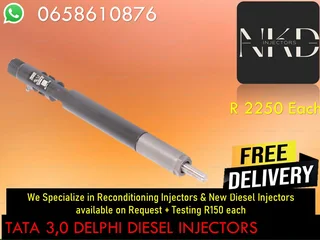 Tata 3.0 Diesel Injectors For Sale Or Recon