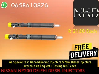 Nissan Np200 Diesel Injectors For Sale Or Recon