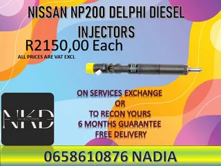 Nissan Np200 Diesel Injectors For Saleor Recon