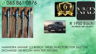 Mahindra Mhawk 22 Diesel Injectors For Sale Nationwide