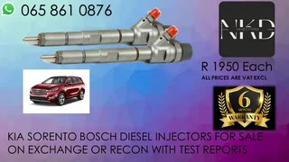 Kia Sorento Diesel Injectors For Sale Nationwide