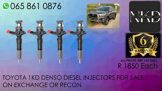 Toyota 1kd Diesel Injectors For Sale Nationwide