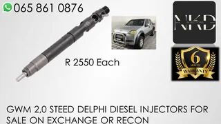 Gwm 2.0 Steed Diesel Injectors For Sale Nationwide