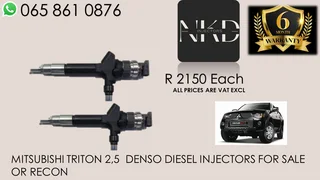 Mitsubishi Triton 2.5 Diesel Injectors For Sale Nationwide