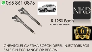 Chevrolet Captiva Diesel Injectors For Sale Or Recon